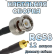 Кабельная сборка 50 Ом на RG-58 с разъемами BNC-male - MMCX-male, 12 метров