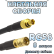 Кабельная сборка 50 Ом на RG-58 с разъемами MCX-female - SMB-female, 8 метров