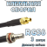Кабельная сборка 50 Ом на RG-58 с разъемами MMCX-female - QMA-female, 3 метра