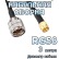 Кабельная сборка 50 Ом на RG-58 с разъемами UHF-male - SMA-male, 3 метра