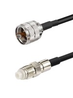 Кабельная сборка 5D-FB с разъемами FME-female - UHF-male, 20 метров