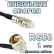 Кабельная сборка 50 Ом на RG-58 с разъемами UHF-male (угловой) - FME-female, 1 метр Кабельная сборка 50 Ом на RG-58 с разъемами UHF-male (угловой) - FME-female, 1 метр