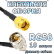 Кабельная сборка 50 Ом на RG-58 с разъемами UHF-male (угловой) - RP-SMA-male, 10 метров Кабельная сборка 50 Ом на RG-58 с разъемами UHF-male (угловой) - RP-SMA-male, 10 метров