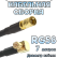 Кабельная сборка 50 Ом на RG-58 с разъемами MCX-male (угловой) - SMB-female, 7 метров Кабельная сборка 50 Ом на RG-58 с разъемами MCX-male (угловой) - SMB-female, 7 метров