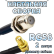 Кабельная сборка 50 Ом на RG-58 с разъемами F-female - SMA-female (угловой), 2 метра