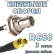 Кабельная сборка 50 Ом на RG-58 с разъемами MCX-female - BNC-female, 3 метра