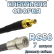Кабельная сборка 50 Ом на RG-58 с разъемами SMB-male - QMA-male, 7 метров