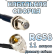 Кабельная сборка 50 Ом на RG-58 с разъемами UHF-male (угловой) - F-female, 11 метров Кабельная сборка 50 Ом на RG-58 с разъемами UHF-male (угловой) - F-female, 11 метров