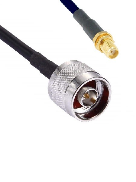 Кабельная сборка RG-213 с разъемами SMA-female - N-male, 4 метра