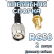 Кабельная сборка 50 Ом на RG-58 с разъемами TNC-male - SMA-female, 2 метра