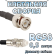 Кабельная сборка 50 Ом на RG-58 с разъемами FME-female - BNC-male, 0,5 метра