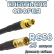 Кабельная сборка 50 Ом на RG-58 с разъемами MCX-female - SMB-female, 25 метров
