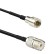 Кабельная сборка 50 Ом на RG-58 с разъемами UHF-female (SO239) - FME-male, 14 метров