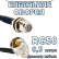 Кабельная сборка 50 Ом на RG-58 с разъемами UHF-male (угловой) - F-female, 0,5 метра Кабельная сборка 50 Ом на RG-58 с разъемами UHF-male (угловой) - F-female, 0,5 метра