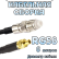 Кабельная сборка 50 Ом на RG-58 с разъемами FME-female - MMCX-female, 6 метров