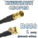 Кабельная сборка 50 Ом на RG-58 с разъемами MCX-male (угловой) - SMB-female, 1 метр Кабельная сборка 50 Ом на RG-58 с разъемами MCX-male (угловой) - SMB-female, 1 метр