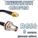 Кабельная сборка 50 Ом на RG-58 с разъемами SMA-female - BNC-female, 8 метров