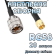 Кабельная сборка 50 Ом на RG-58 с разъемами UHF-male - SMA-male, 20 метров