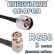 Кабельная сборка 50 Ом на RG-58 с разъемами BNC-male (угловой) - N-male, 3 метра Кабельная сборка 50 Ом на RG-58 с разъемами BNC-male (угловой) - N-male, 3 метра