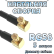 Кабельная сборка 50 Ом на RG-58 с разъемами MCX-male (угловой) - MCX-male (угловой), 5 метров Кабельная сборка 50 Ом на RG-58 с разъемами MCX-male (угловой) - MCX-male (угловой), 5 метров