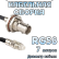 Кабельная сборка 50 Ом на RG-58 с разъемами FME-female - BNC-female, 7 метров
