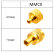 Кабельная сборка 50 Ом на RG-58 с разъемами MMCX-male - MMCX-male, 2 метра