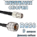 Кабельная сборка 50 Ом на RG-58 с разъемами UHF-male - TNC-female, 9 метров