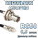 Кабельная сборка 50 Ом на RG-58 с разъемами FME-female - BNC-female, 0,5 метра
