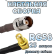 Кабельная сборка 50 Ом на RG-58 с разъемами TNC-female - SMA-female (угловой), 25 метров