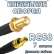 Кабельная сборка 50 Ом на RG-58 с разъемами SMA-female - SMB-male, 7 метров