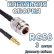 Кабельная сборка 50 Ом на RG-58 с разъемами N-female - MCX-male, 3 метра
