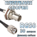 Кабельная сборка 50 Ом на RG-58 с разъемами TNC-male - BNC-female, 30 метров