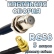 Кабельная сборка 50 Ом на RG-58 с разъемами F-female - SMA-female (угловой), 5 метров