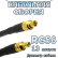 Кабельная сборка 50 Ом на RG-58 с разъемами MCX-female - SMB-male, 13 метров
