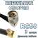 Кабельная сборка 50 Ом на RG-58 с разъемами MCX-male (угловой) - N-male (угловой), 3 метра Кабельная сборка 50 Ом на RG-58 с разъемами MCX-male (угловой) - N-male (угловой), 3 метра