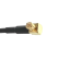 Кабельная сборка 50 Ом на RG-58 с разъемами MCX-male (угловой) - RP-SMA-female, 20 метров Кабельная сборка 50 Ом на RG-58 с разъемами MCX-male (угловой) - RP-SMA-female, 20 метров