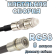 Кабельная сборка 50 Ом на RG-58 с разъемами FME-female - QMA-male, 8 метров