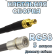 Кабельная сборка 50 Ом на RG-58 с разъемами SMB-male - QMA-male, 5 метров
