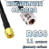 Кабельная сборка RG-58 с разъемами SMA-male - N-female, 11 метров