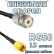 Кабельная сборка 50 Ом на RG-58 с разъемами RP-SMA-male - UHF-female, 13 метров