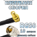 Кабельная сборка 50 Ом на RG-58 с разъемами UHF-male (угловой) - SMA-female (угловой), 10 метров Кабельная сборка 50 Ом на RG-58 с разъемами UHF-male (угловой) - SMA-female (угловой), 10 метров
