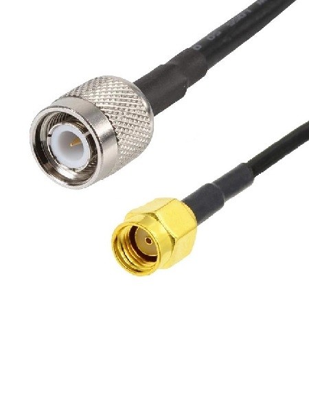 Кабельная сборка RG-213 с разъемами TNC-male - RP-SMA-male, 25 метров