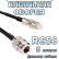Кабельная сборка 50 Ом на RG-58 с разъемами N-female - FME-female, 8 метров