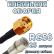 Кабельная сборка 50 Ом на RG-58 с разъемами RP-SMA-male - QMA-male, 25 метров