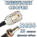 Кабельная сборка 50 Ом на RG-58 с разъемами UHF-female - QMA-female, 25 метров