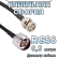 Кабельная сборка 50 Ом на RG-58 с разъемами N-male - BNC-male, 0,5 метра