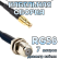 Кабельная сборка 50 Ом на RG-58 с разъемами F-female - MCX-male, 7 метров