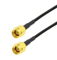 Кабельная сборка 50 Ом на 5D-FB с разъемами RP-SMA-male - RP-SMA-male, 25 метров