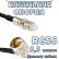 Кабельная сборка 50 Ом на RG-58 с разъемами UHF-male (угловой) - FME-female, 0,5 метра Кабельная сборка 50 Ом на RG-58 с разъемами UHF-male (угловой) - FME-female, 0,5 метра