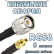 Кабельная сборка 50 Ом на RG-58 с разъемами TNC-male - MMCX-female, 8 метров